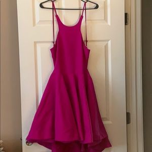NWT L’ATISTE fuchsia dress